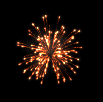 Gif animé feux d'artifices 112